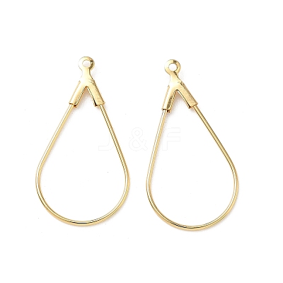 Brass Pendants KK-H083-02G-1