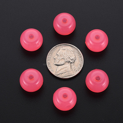Imitation Jelly Acrylic Beads MACR-S373-14-EA09-1