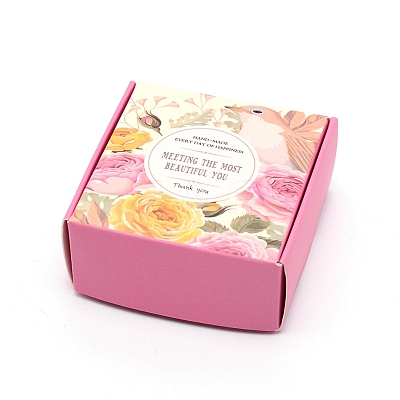 Paper Candy Boxes CON-WH0079-60E-1