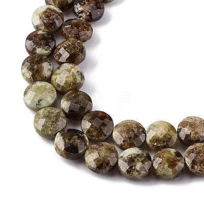 Natural Green Garnet Beads Strands G-C179-A32-03-1
