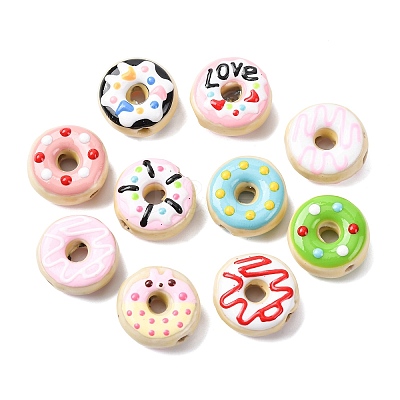 Handmade Porcelain Enamel Beads PORC-K003-09I-1