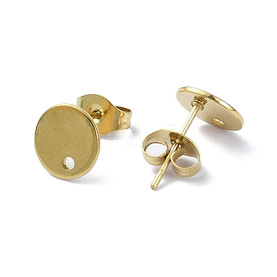 304 Stainless Steel Stud Earring Findings EJEW-H130-03G-A02-1