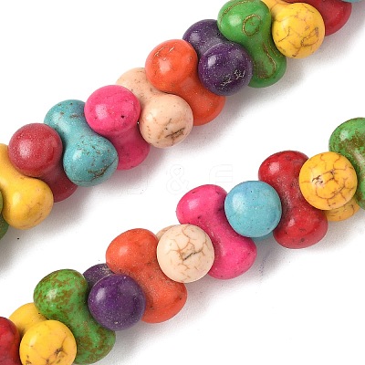 Dyed Synthetic Turquoise Beads G-B147-02-1