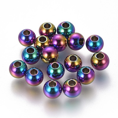 Ion Plating(IP) 304 Stainless Steel Beads STAS-F225-06A-M-1