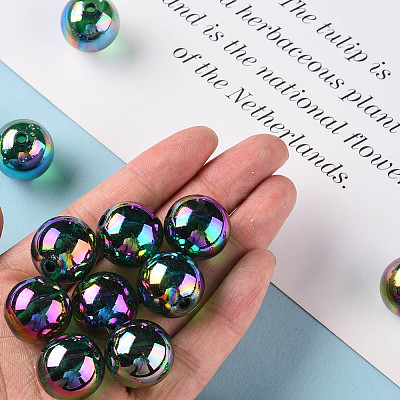 Transparent Acrylic Beads LS-MACR-S370-B20-735-1