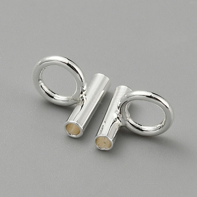 Brass Tube Bails DIY-WH0430-581A-S-1