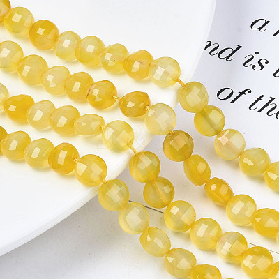 Natural Agate Beads Strands G-N326-100A-13-1