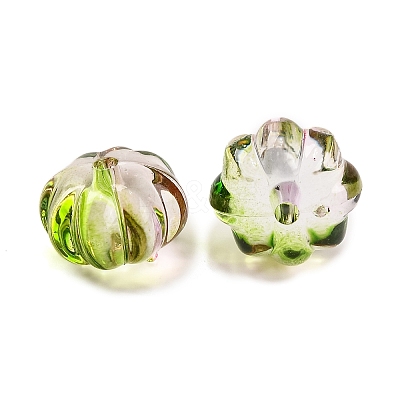 633Pcs Transparent Two Tone Acrylic Beads LS-MACR-K359-22C-1