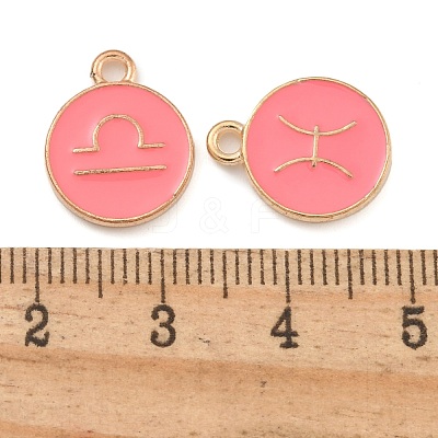 Alloy Enamel Pendants ENAM-XCP0001-45A-02-1