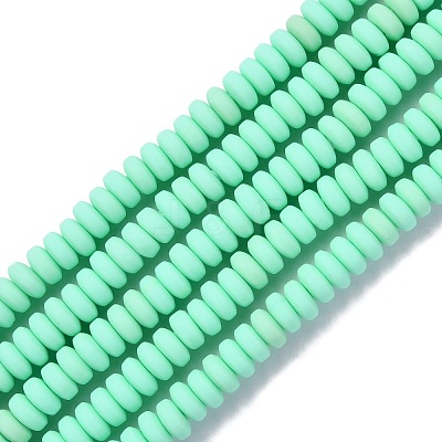 Handmade Polymer Clay Beads Strands CLAY-N008-008P-1