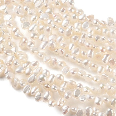 Natural Cultured Freshwater Pearl Beads Strands PA-CBABE82-02B-1