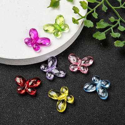 Transparent Acrylic Beads X-TACR-R13-M-1