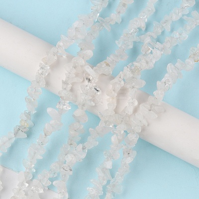 Natural Quartz Crystal Beads Strands G-G0003-B20-1