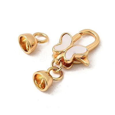 Brass Lobster Claw Clasps KK-U059-50G-1