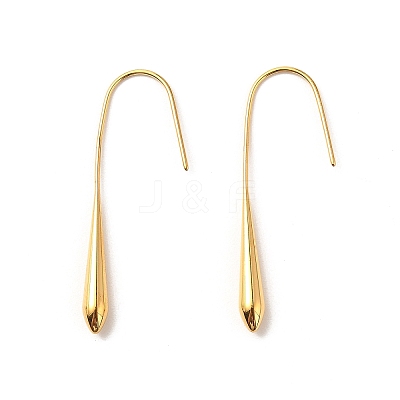 304 Stainless Steel Dangle Earrings EJEW-F375-01C-G-1