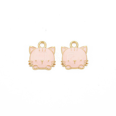Eco-Friendly Zinc Alloy  Pendants ENAM-R051-01-02G-01-NR-1