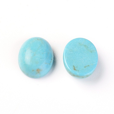 Natural Magnesite Cabochons TURQ-L031-038A-01-1