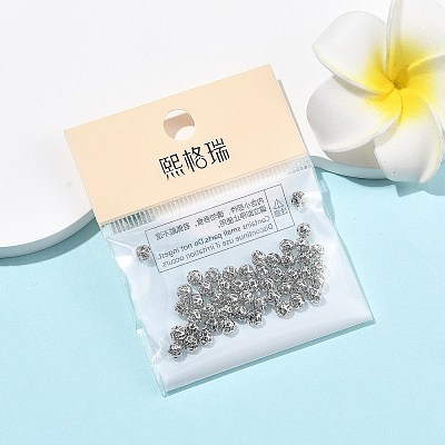 SHEGRACE Brass Spacer Beads XGRPCF628-183P-1