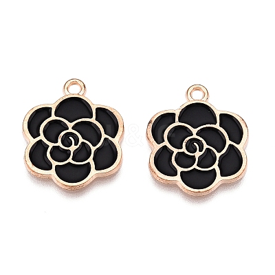 Alloy Enamel Pendants ENAM-T020-36D-1