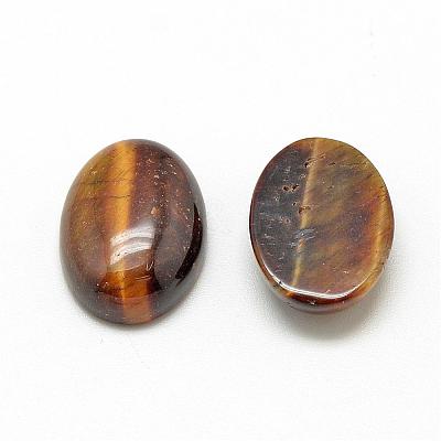 Natural Tiger Eye Cabochons G-R415-18x25-35-1