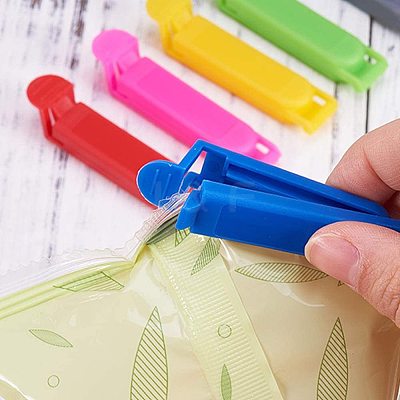 Food Snack Bag Storage Sealing Clips AJEW-PH00935-01-1