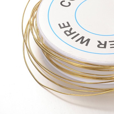 Round Craft Copper Wire X-CW0.6mm007A-NF-1