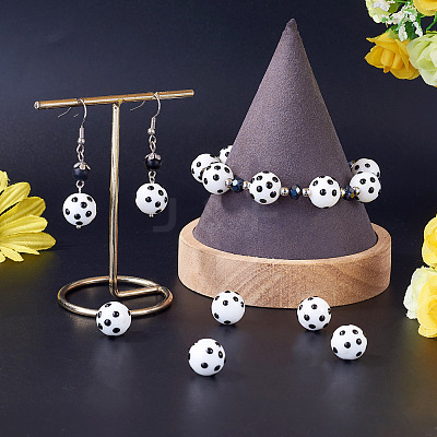 20Pcs Handmade Bumpy Lampwork Beads LAMP-TA0002-54-1