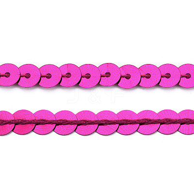Plastic Paillette/Sequins Chain Rolls BS08Y-1