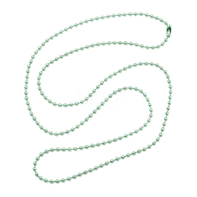 Iron Ball Bead Chains CH-E002-2.4mm-Y06A-1