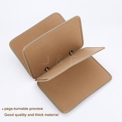 Velvet Brooch Pin Display Organizer DJEW-WH0011-04A-1