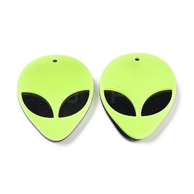 Opaque Acrylic Pendants LS-MACR-P023-01E-1