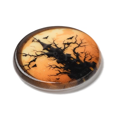 Halloween Series Acrylic Cbabochons OACR-M012-25-1