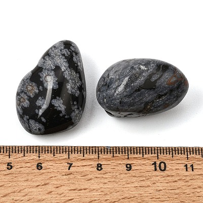 Natural Snowflake Obsidian Nuggets Display Decorations GG-CBA915D-01B-1