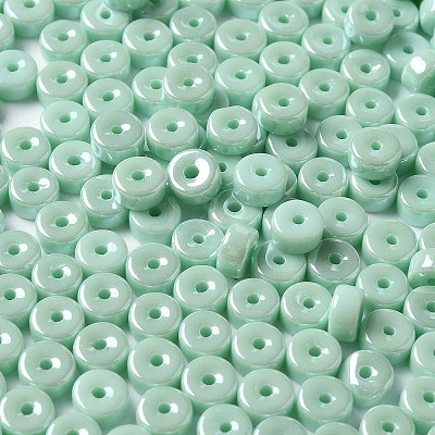 Opaque Colours Luster Glass Seed Beads SEED-E001-P3x6mm-A03-1