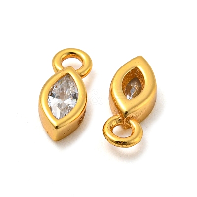 Real 18K Gold Plated 925 Sterling Silver Charms STER-K176-03B-G-1