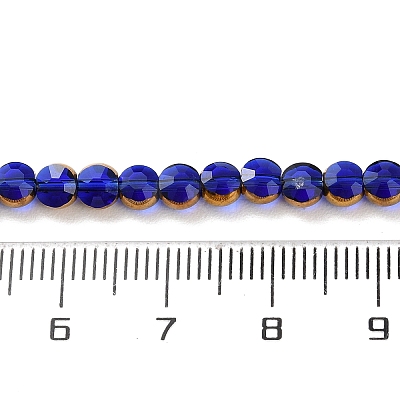 Electroplate Glass Beads Strands LS-EGLA-A040-01G-1