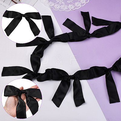 2 Styles Cloth Bowknot Banners AJEW-SP0002-70E-1