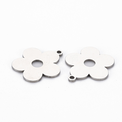 Non-Tarnish 201 Stainless Steel Pendants STAS-Q240-065P-1