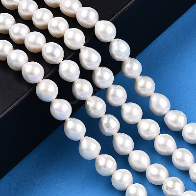 Natural Keshi Pearl Beads Strands PEAR-S020-L12-1