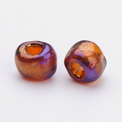 (Repacking Service Available) Round Glass Seed Beads SEED-C016-4mm-162C-1