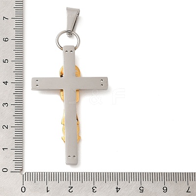 Ion Plating(IP) 304 Stainless Steel Pendants STAS-D110-41GP-1