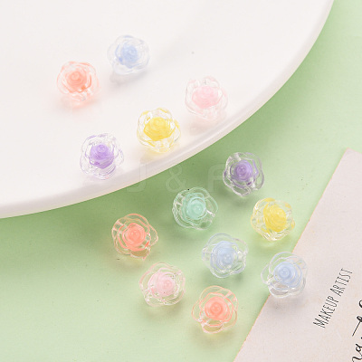 Transparent Acrylic Beads TACR-S152-20A-1