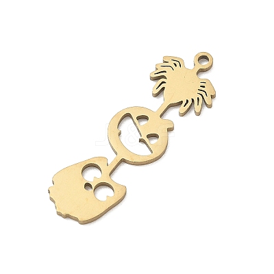 Halloween 201 Stainless Steel Pendants SA-CBA6FBD-21G-1