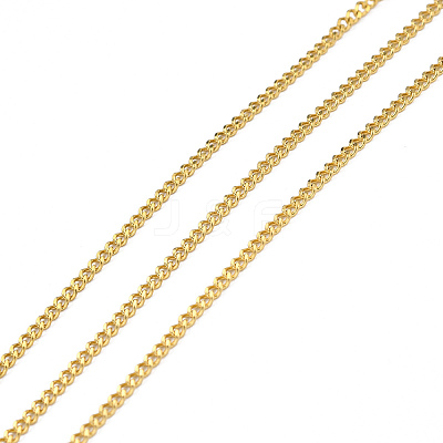 Brass Curb Chains CHC-G005-26G-1