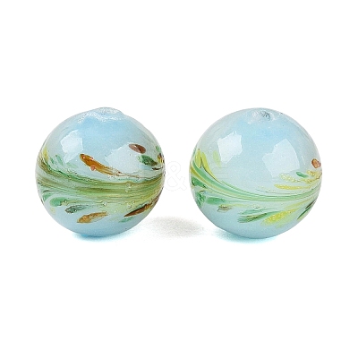 Handmade Lampwork Beads LAMP-T023-02B-06-1