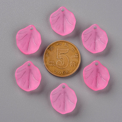 Transparent Frosted Acrylic Pendants MACR-S371-02A-704-1