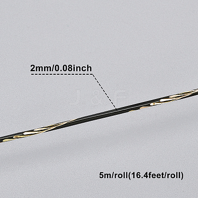 Textured Round Aluminum Craft Wire AW-BC0003-21A-1
