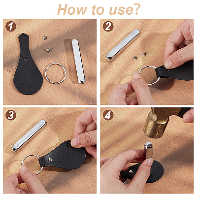 DIY Keychain Making Kits DIY-OC0013-16C-1