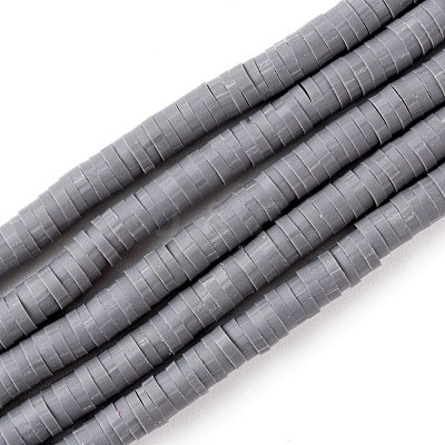 Handmade Polymer Clay Beads Strands CLAY-R089-4mm-Q062-1