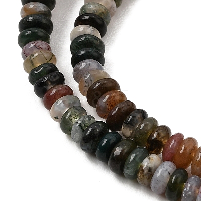 Natural Indian Agate Beads Strands G-N0173-04-2x4mm-1